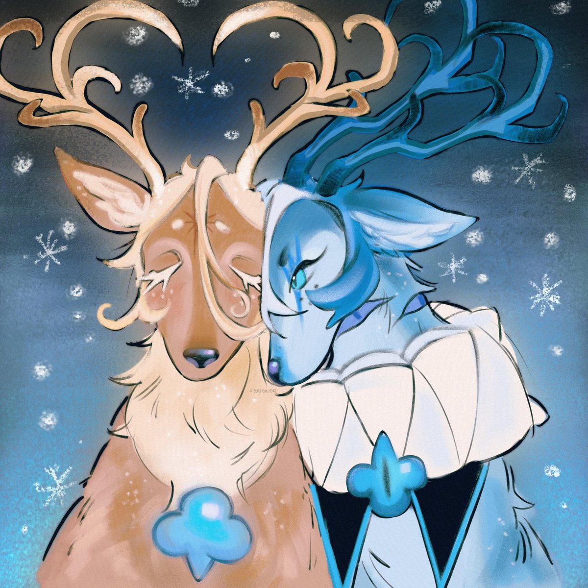 look at santa's deer man I'm never getting my gift #shadowvanilla