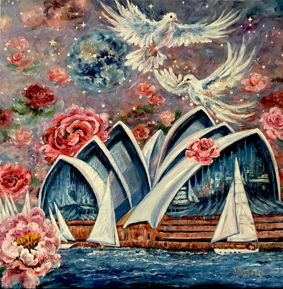 MartineArtB's tweet photo. 𓍯𓂃𓏧♡ "Le crépuscule du bonheur est encore du bonheur, ne jamais gaspiller la plus petite seconde d'amour."
~Jacques Salomé~  Je m'appelle toi (1990)

🎨Opera House Romance  ~Sharon DeSailly~ 
🔗https://t.co/9MSr0pE5Wr

#Art #Semiabstract #Opera https://t.co/PZwRr11pLr