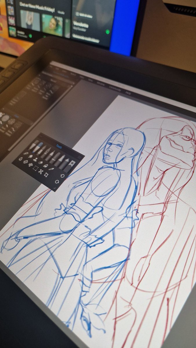 ITS FRIDAY MY GUYS! 
Im trying YET another art program...

twitch.tv/zypressq