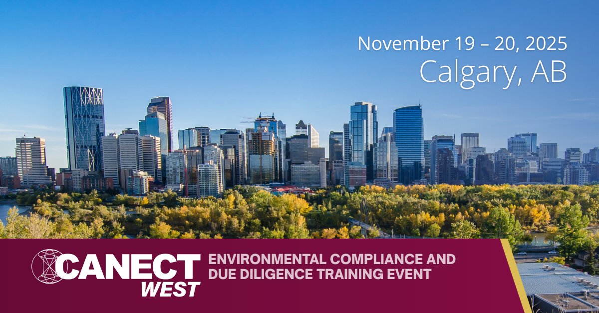 CdnBrownfields's tweet image. Special rate alert! CBN Members take advantage of 15% off registration at @CANECTEvent West taking place November 19-20 in Calgary! Find out more: canadianbrownfieldsnetwork.ca/news/view/cbn-…

#BrownfieldsFirst