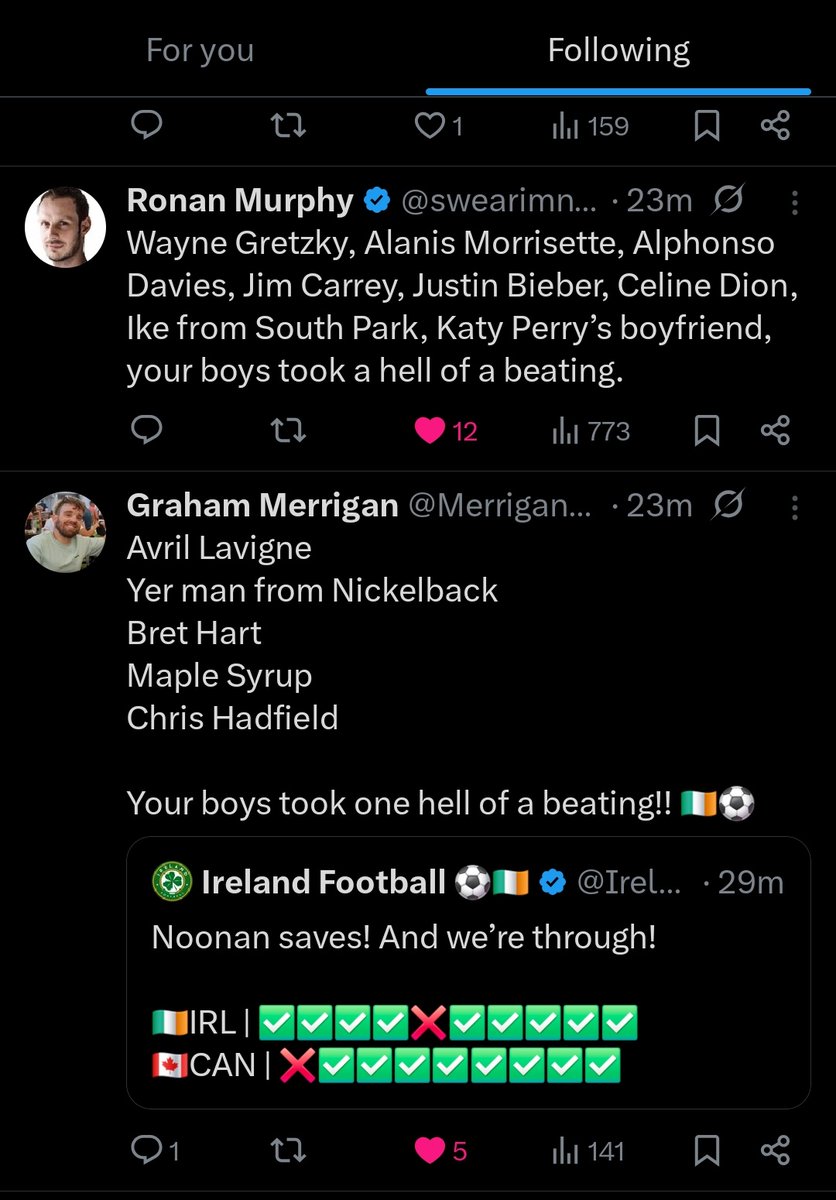 Not a single crossover (I don't know Nickelback man's name). Impressive, <a href="/swearimnotpaul/">Ronan Murphy</a> &amp; <a href="/Merriganmania/">Graham Merrigan</a>