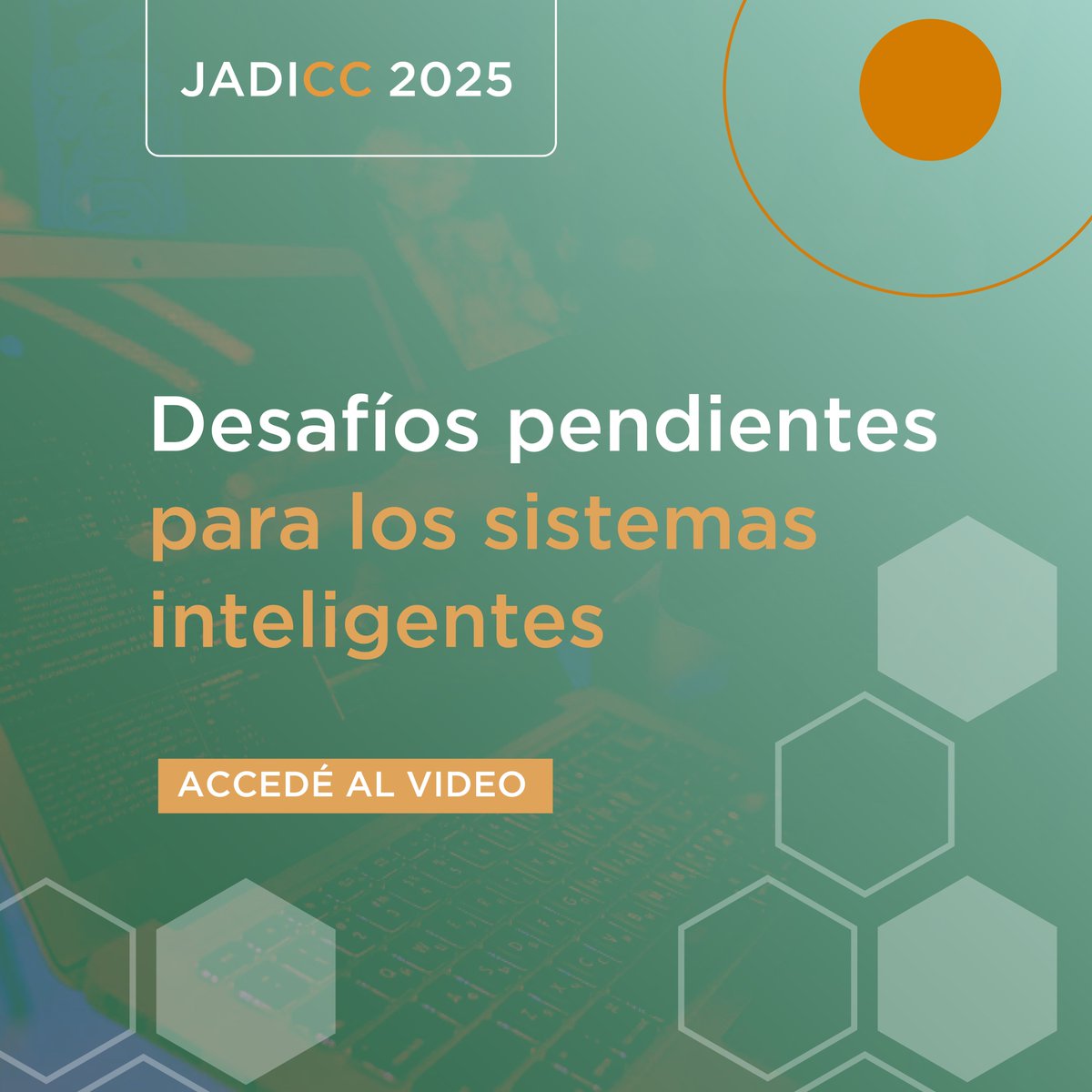 ⏯️ Conferencia y acto de clausura

Te compartimos la Videoconferencia y acto de clausura de las JADICC 2025. Estuvo a cargo del  Dr. Francisco Serón Arbeloa (España) y abordó: “Desafíos pendientes para los sistemas inteligentes”.

👉 youtube.com/watch?v=m7pLMl…