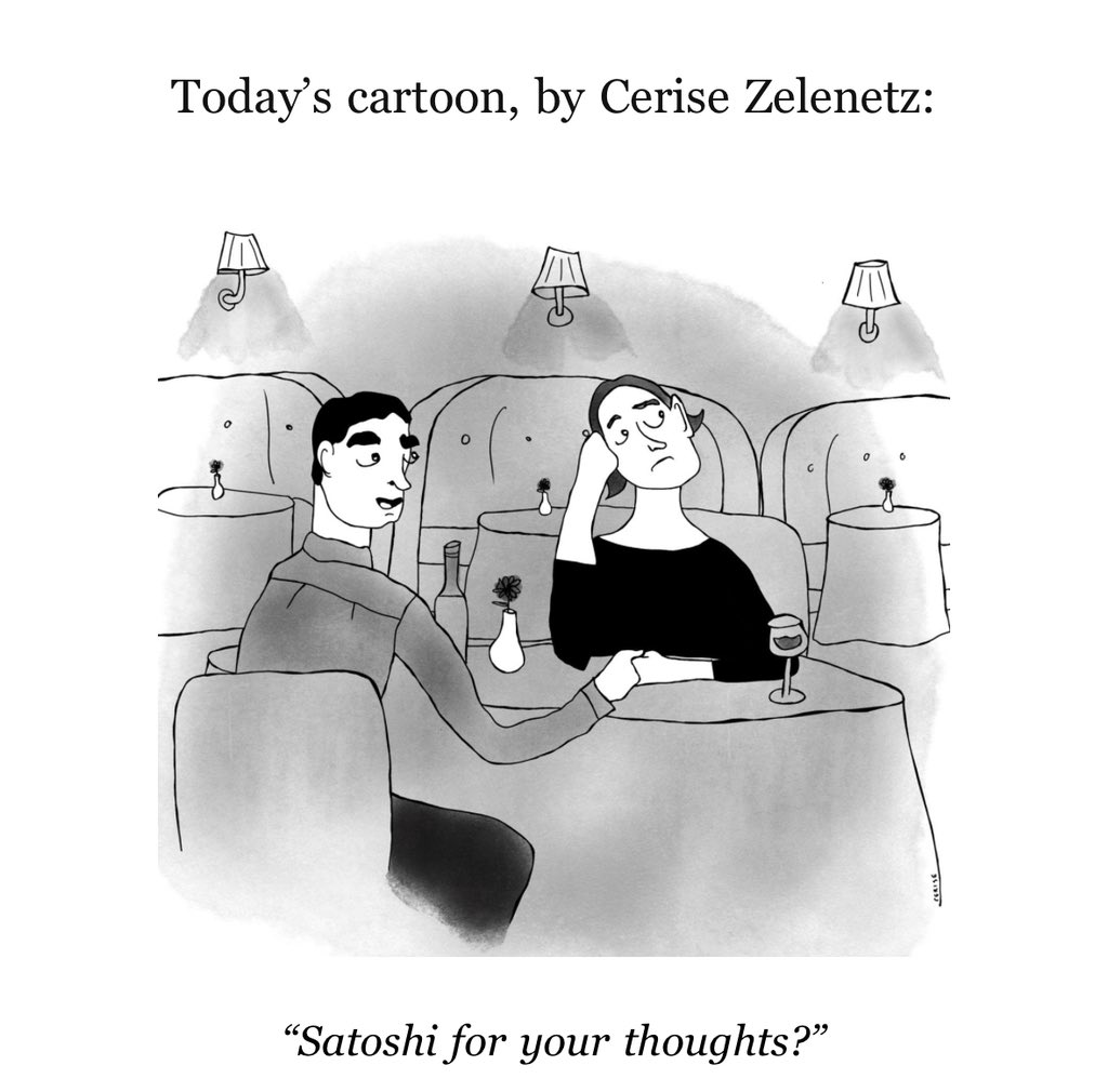 intangiblecoins's tweet image. new yorker cartoon today