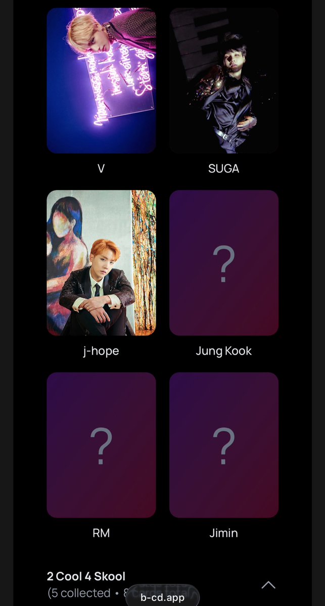 BxAutumn7's tweet image. En la mayoría de las colecciones me faltan 3 o 4 pcs para completarlas 😭