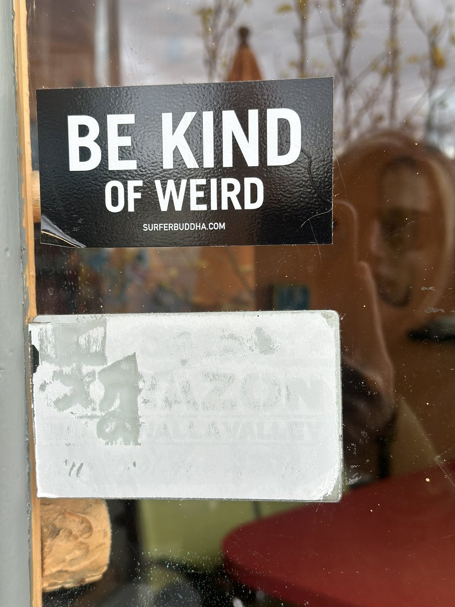 aliner's tweet image. Ha ha love it. Grateful for a weekend in Walla Walla doing nothing but chasing poems, teaching a little, and bumbling around with the man.