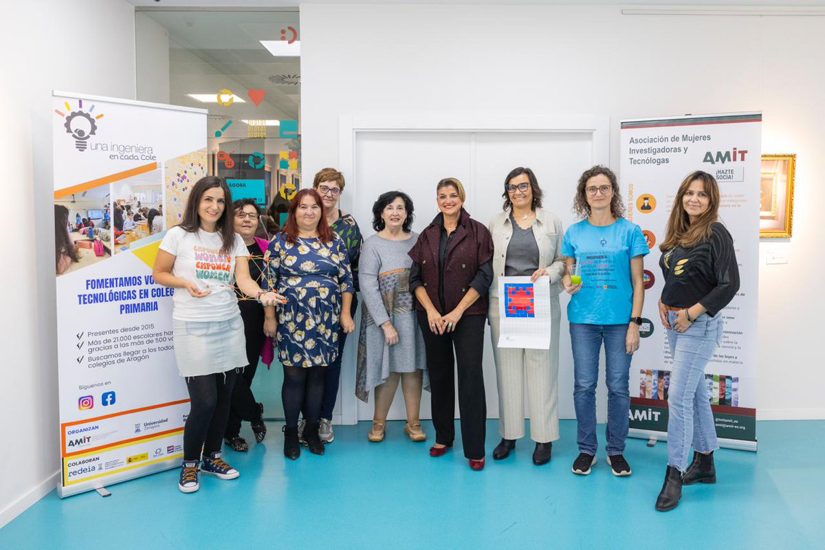 Mujeres Investigadoras y Tecnólogas (AMIT-Aragon) tweet media