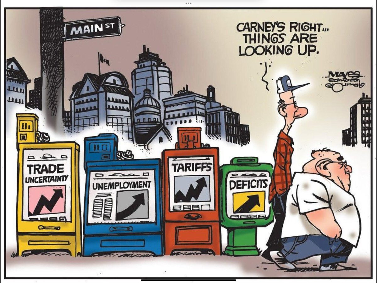 Carney IS RIGHT, Things are looking up in Canada 🇨🇦 not just Liberal eLbOwS !