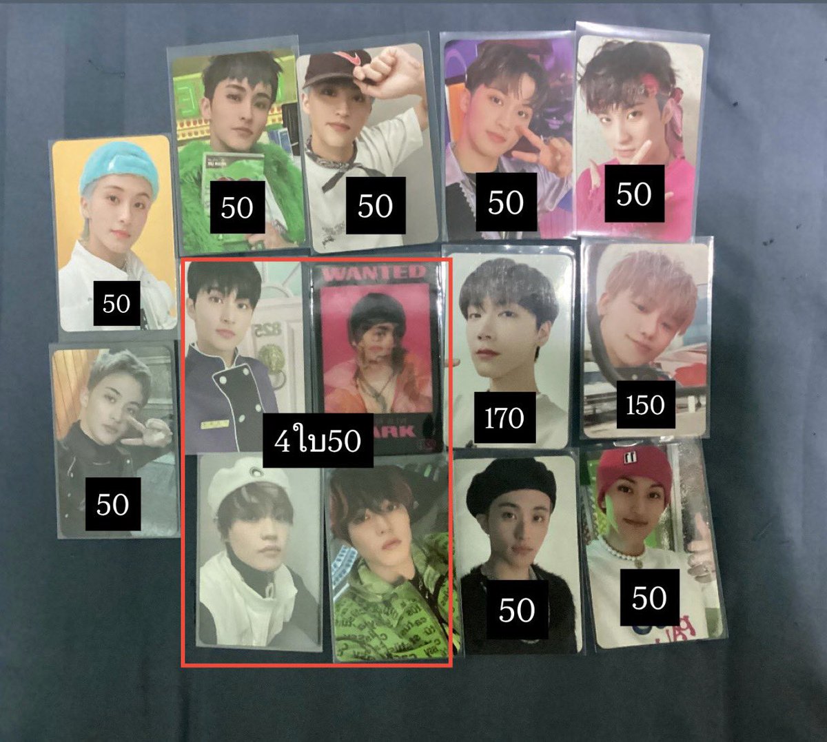 พร้อมส่ง

การ์ด มาร์ค เฉินเล่อ แจมิน เตนล์
ราคาในรูป เหมา14ใบ 500฿ส่งฟรี

ค่าส่ง 25฿
2ใบส่งฟรี

สนใจ dm มาได้เลยค่ะ

#ตลาดนัดอซท #ตลาดนัดnct #ตลาดนัดnct127 #ตลาดนัดnctdream #ตลาดนัดwayv