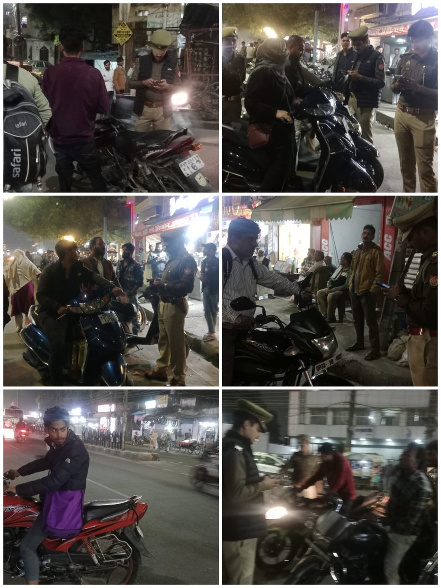 #Lucknow_Police🚔
<a href="/LkoCp/">CP LUCKNOW</a> के निर्देशन में <a href="/dcpcentrallko/">DCP Central Lucknow</a> के नेतृत्व में #सुरक्षा_व्यवस्था हेतु।थाना मदेय‍गंज पुलिस टीम द्वारा #मॉल/वाहन/होटल/#मार्केट/#मार्गों/#चौराहों/रेलवे स्टेशन पर #पैदल_गश्त/सघन चैकिंग कर रखी जा रही सतर्क दृष्टि।

<a href="/dgpup/">DGP UP</a> <a href="/adgzonelucknow/">ADG Zone Lucknow</a>
<a href="/lkopolice/">LUCKNOW POLICE</a> <a href="/Uppolice/">UP POLICE</a>