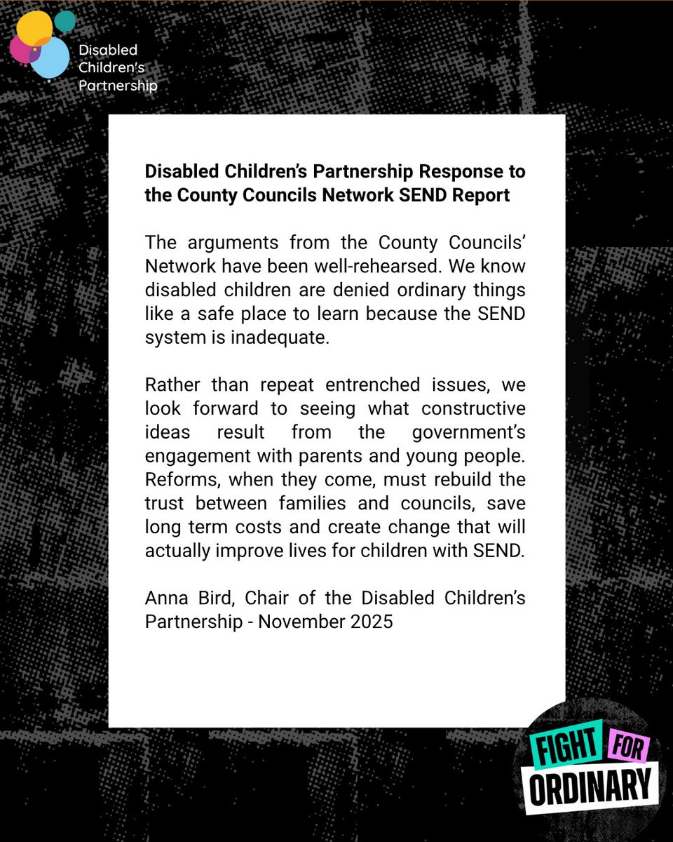 Our response to the publication of the County Councils Network SEND report