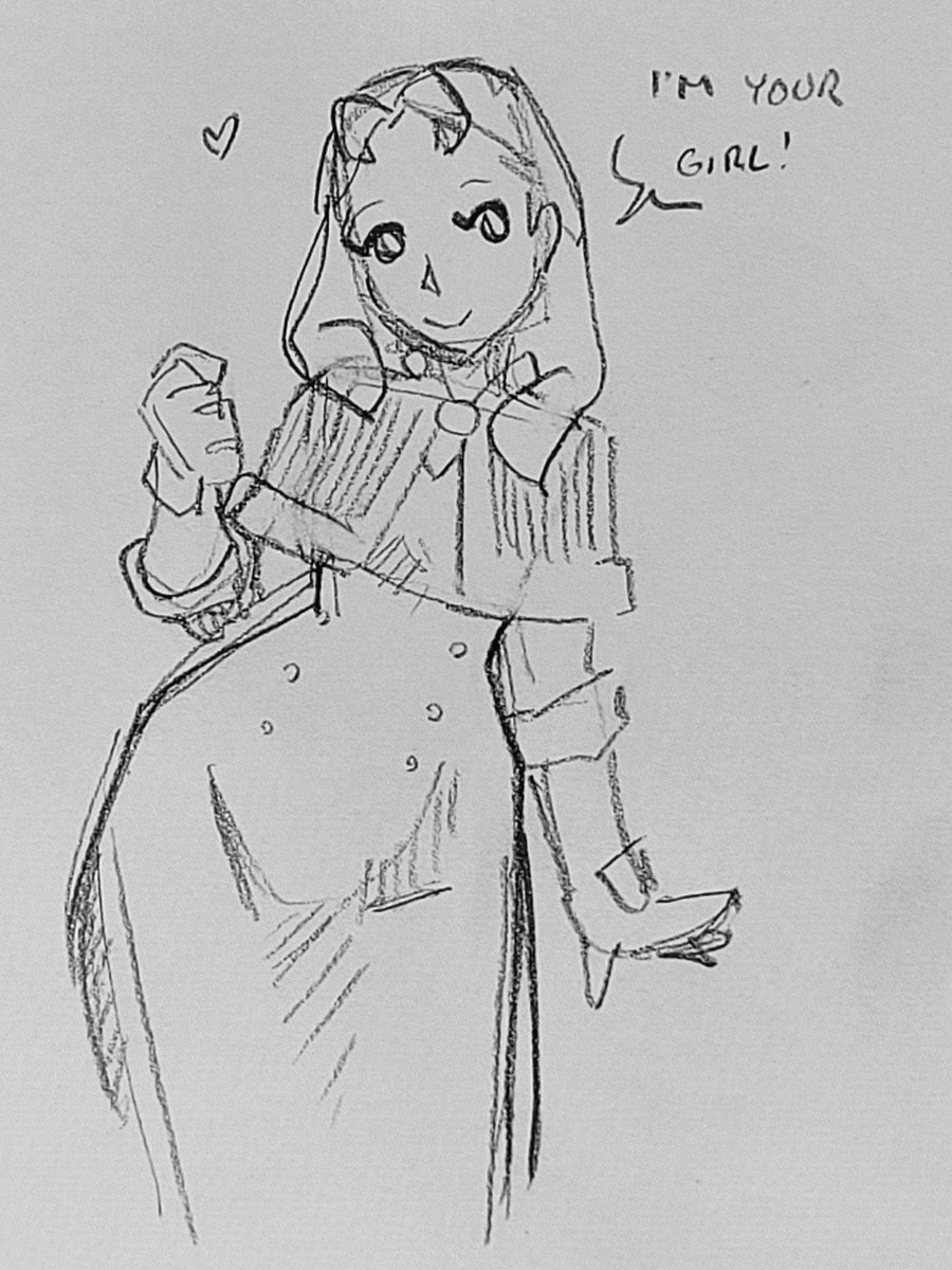 Annette doodle from memory