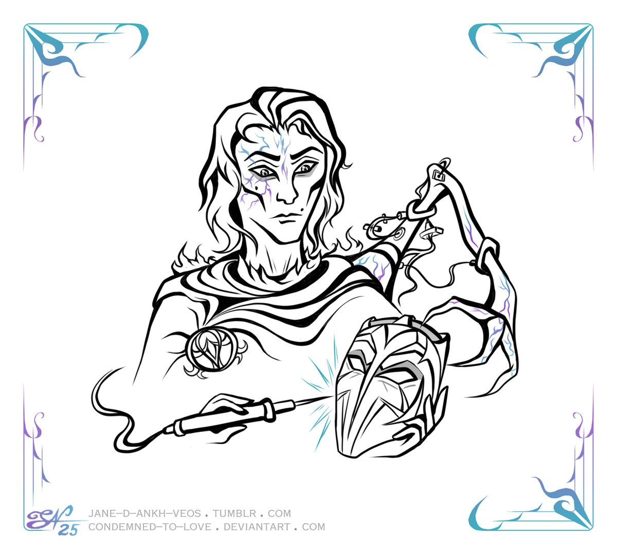 JaneAnkhVeos's tweet photo. #Аркейн #Arcane #LeagueOfLegends #Viktor #MachineHeraldViktor

One of my personal favorite headcanons: the Machine Herald as the future of the Herald of the Arcane.

If hextech augmentations can be powered by your own body now, and it will take long to restore your face... hmm 💡 https://t.co/WJBsgRJ1JI