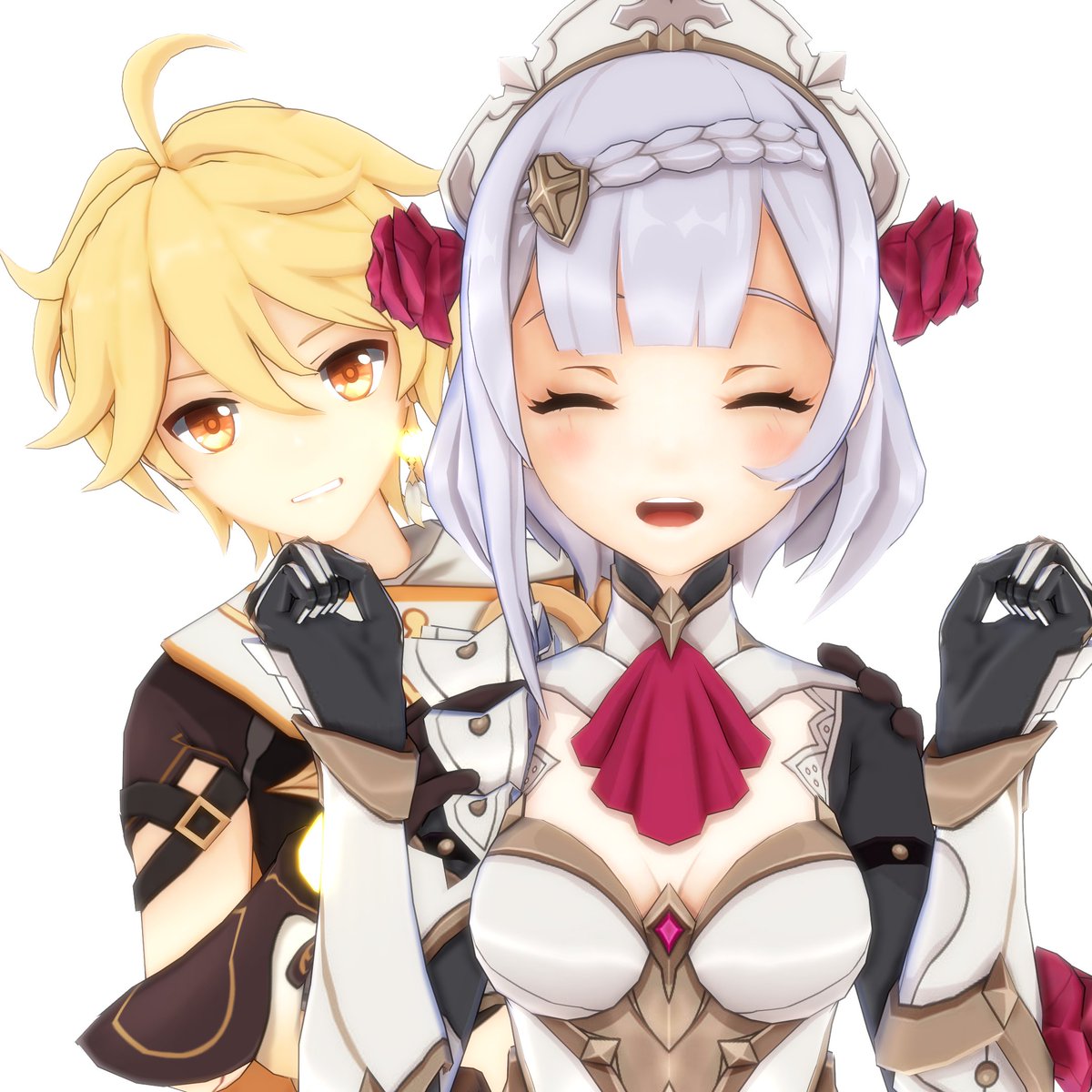 #原神 #GenshinImpact
#ノエル #Noelle
頼れるメイド騎士！
(いいねして下さっていた方すみません…肩の部分のエフェクトが少しおかしくなっていたので上げ直しました)