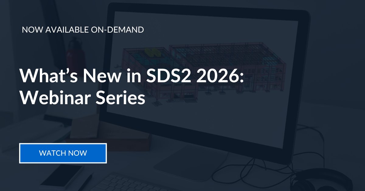 SDS2_Software's tweet image. In case you missed our SDS2 2026 webinar series, it&apos;s now available on-demand. Watch the recordings today to see all that&apos;s new in SDS2 2026 hubs.la/Q03Tcssj0

#sds22026 #sds2 #steeldetailingsoftware #steeldetailing #steelfabrication