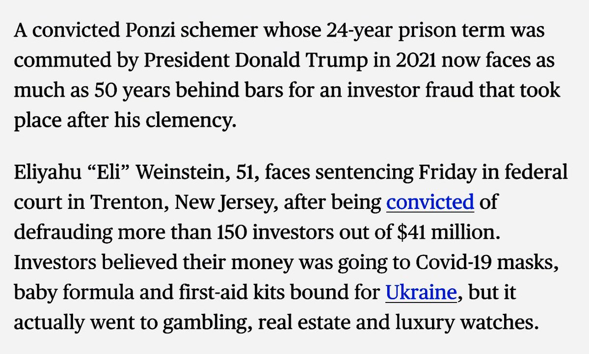 Today’s edition of wealthy criminals let out of prison by Trump only to commit more felonies and hurt more people. archive.ph/2025.11.14-123…