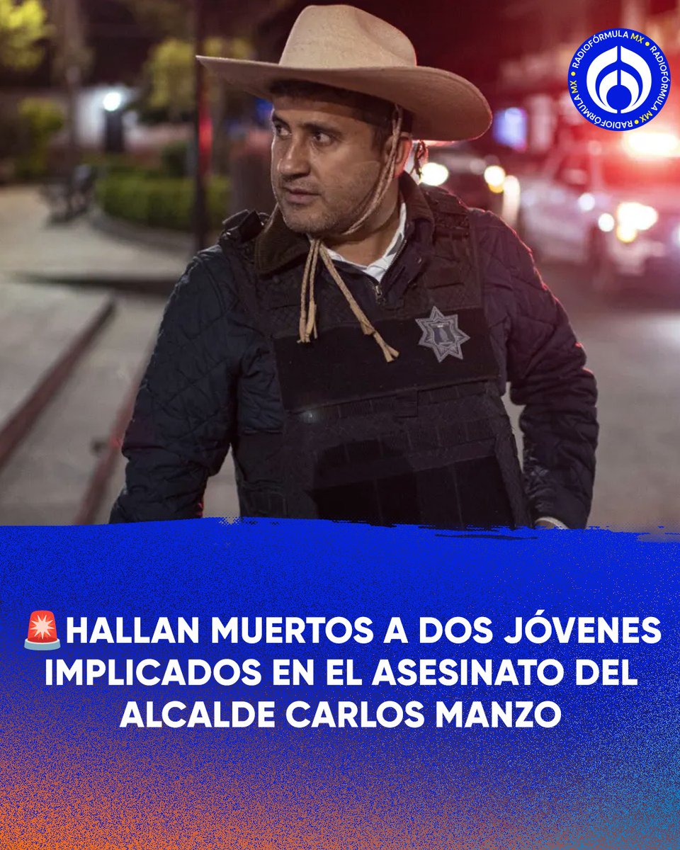 🚨😱 Gira el caso Manzo: Dos jóvenes presuntamente implicados en el asesinato del alcalde Carlos Manzo fueron hallados muertos en una carretera de Uruapan, confirmó el gobernador de Michoacán ⚠️

Uno de ellos tendría apenas 16 años. Los cuerpos estaban a un costado del tramo