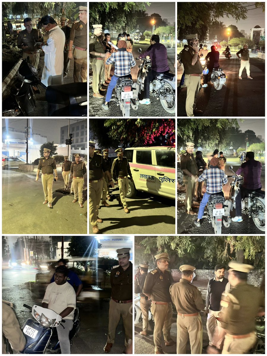 #Lucknow_Police🚔
<a href="/dcpcentrallko/">DCP Central Lucknow</a> के निर्देशन में #अपराध नियंत्रण #सुरक्षा-व्यवस्था हेतु। थाना महानगर पुलिस टीम द्वारा होटल,#रेलवे_स्टेशन,#मार्केट/#मार्गों/#चौराहों पर #पैदल_गश्त/चैकिंग कर रखी जा रही सतर्क दृष्टि।

#FootPatrolling
<a href="/dgpup/">DGP UP</a> <a href="/adgzonelucknow/">ADG Zone Lucknow</a>
<a href="/lkopolice/">LUCKNOW POLICE</a> <a href="/112UttarPradesh/">Call 112</a>