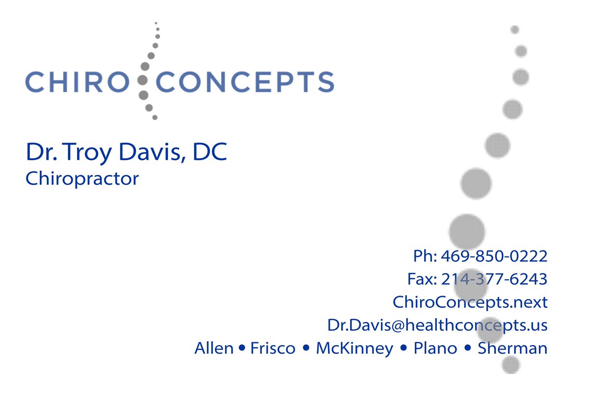 Chrio Concepts 

chiroconcepts.net