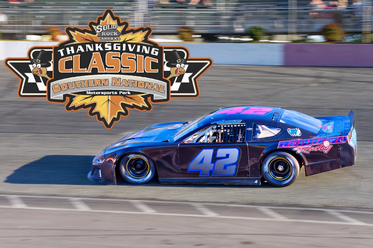 One of NC's favorite racing events is only two weeks away, this will be the 25th #ThanksgivingClassic at <a href="/SNM_Park/">Southern National Motorsports Park</a> Nov 28-30. And, just announced, fan fav <a href="/redheadracingnc/">red head racing</a> team will be there in most classes #racing in #NC tix at snmpark.com/general_admiss…