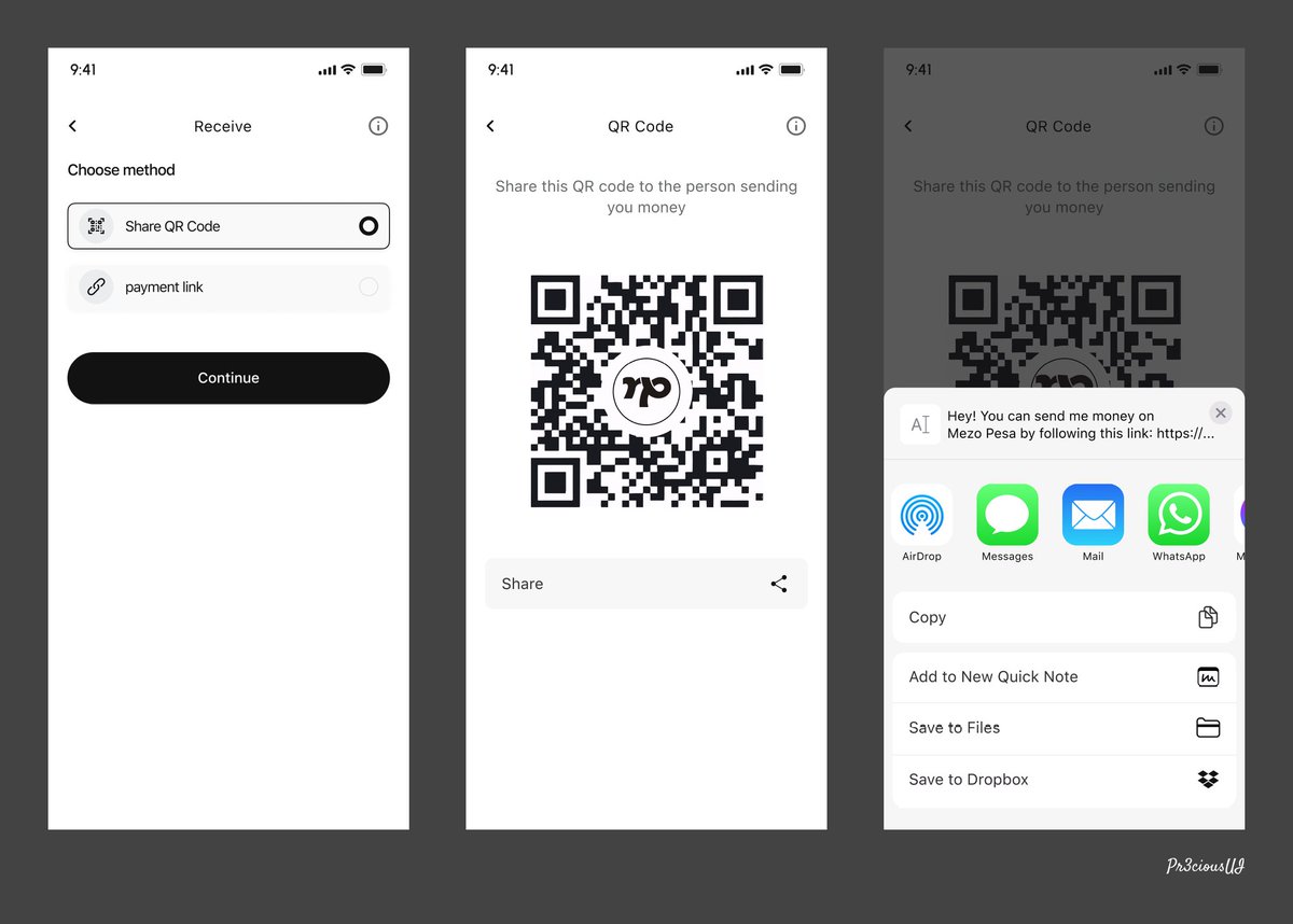 Pr3ciousUI's tweet image. WIP 🚧
Receive money via QR code 

#design
#UserExperience 
#UIDesign