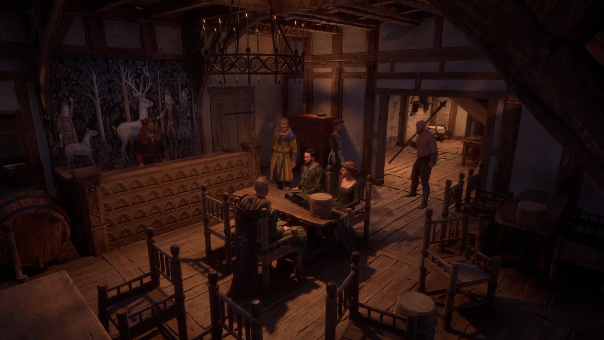 PlayPaxDei's tweet image. Getting some rest during the weekend, in Pax Dei of course!

#community #PaxDei #mmo #gamedev