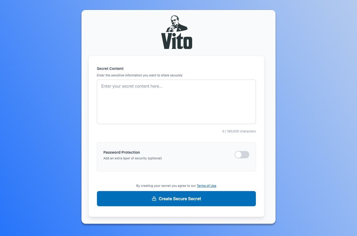 MadeWithLaravel's tweet image. Vito is a self-hosted secret sharing application built with Laravel, allowing you to share passwords, API keys &amp;amp; other confidential text through links that automatically expire 🔗🔑 - madewithlaravel.com/vito
