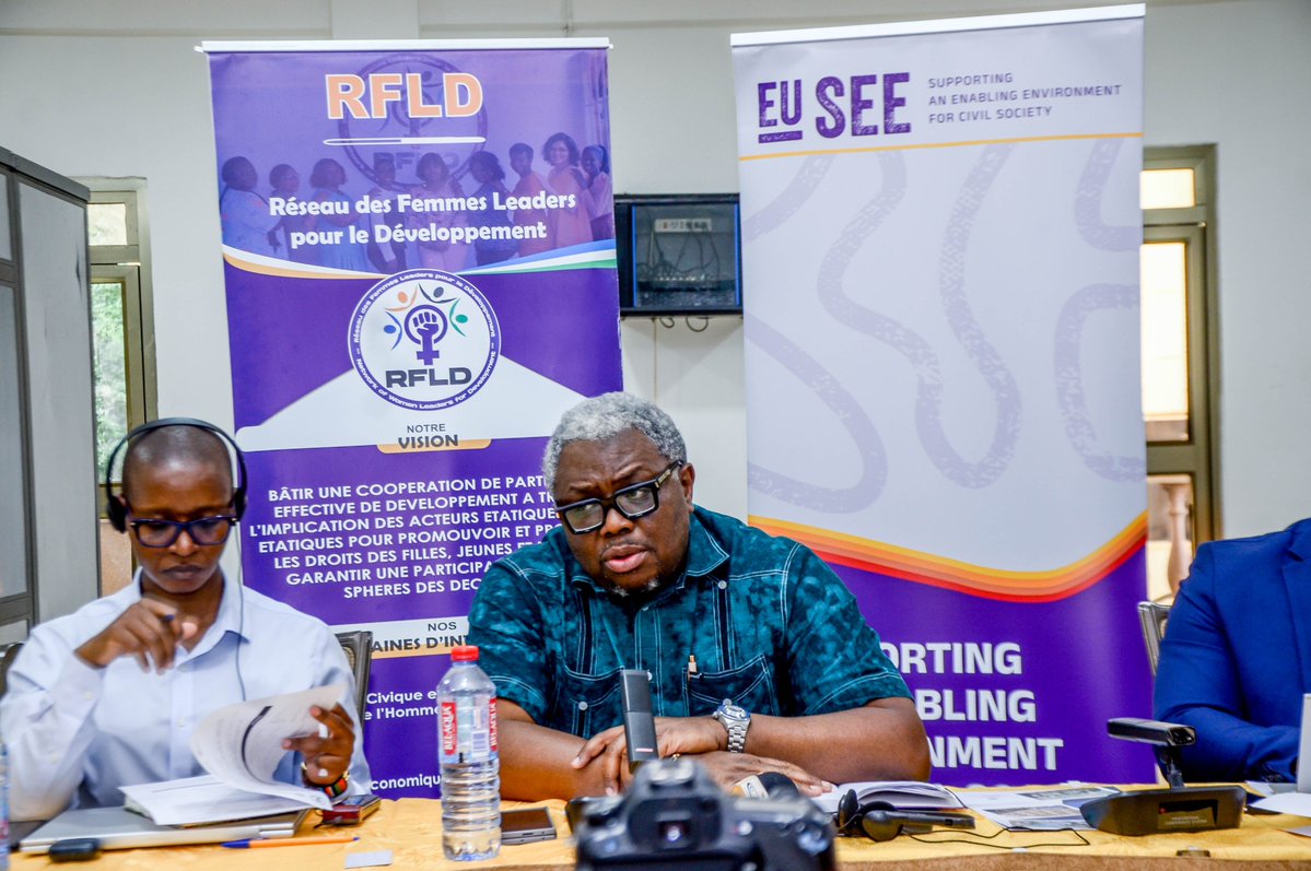 RfldOrg's tweet image. Session led by Mr Paul OSEI-KUFFOUR - West Africa Democracy Solidarity Network Project Coordinator
What do early warning systems in Africa look like?       
• Deep dive into the architecture of early warning systems 
• Their challenges and opportunities 
• Examination of…