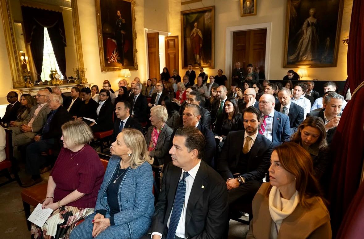 DGAPPRD's tweet image. En la Semana Dominicana en el Reino Unido, el director ejecutivo de la DGAPP, Andrés Lugo Risk, expuso los proyectos y oportunidades que presenta nuestro país que se pueden desarrollar bajo el esquema de APP, ante inversionistas y representantes empresariales de ambos Estados.