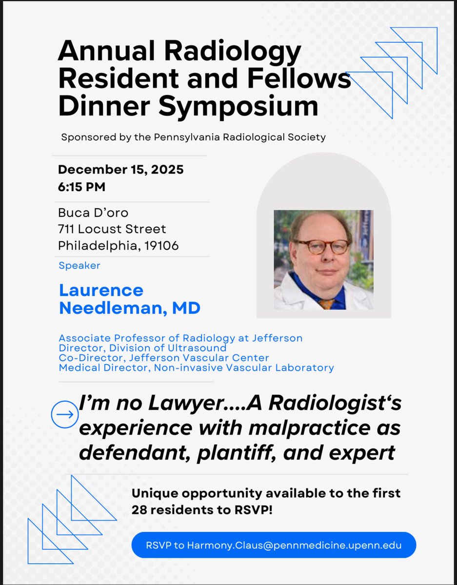 RFS & MSS Pennsylvania Radiological Society tweet media
