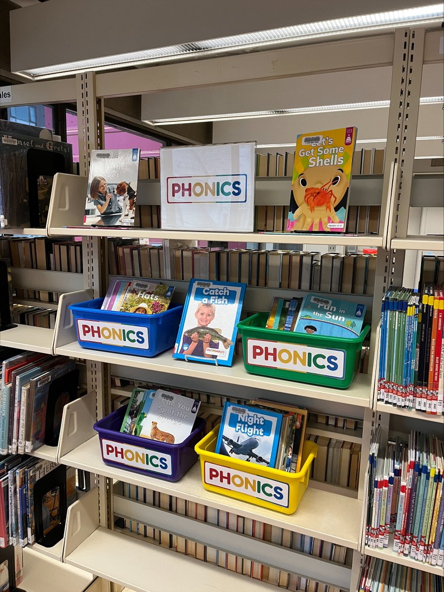 cambridgepl's tweet photo. Stop by your local library and check out our new Phonics collections! These decodable books help beginning readers learn to read by connecting printed letters with spoken sounds to help children "decode" or sound out words on a page. https://t.co/0zv4MpBx5X