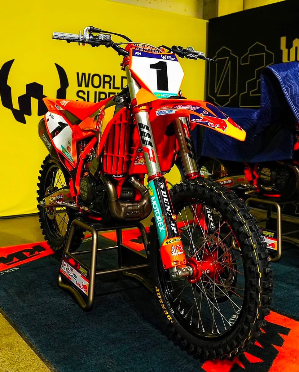 DozerTweets3's tweet image. #1 on the KTM looks right! Excited to see it in action. Makes me want to go buy a KTM right now lol