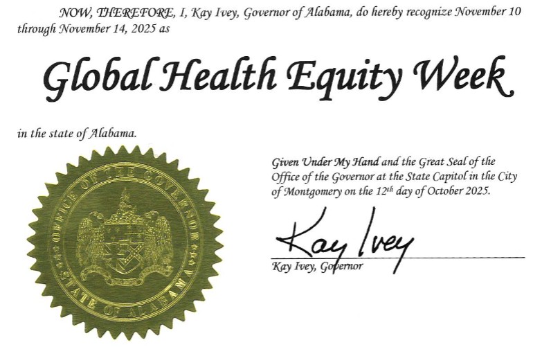 ALHIMSS's tweet photo. Gov. Ivey signs Global Health Equity Week Proclamation - https://t.co/mrL7S9051z https://t.co/wCbX1xnDBW