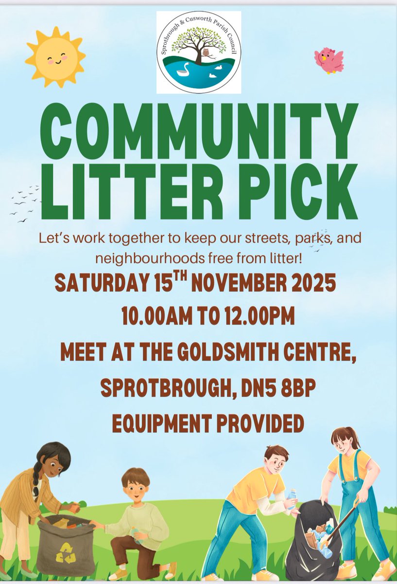 Sprotbrough & Cusworth Parish Council tweet media