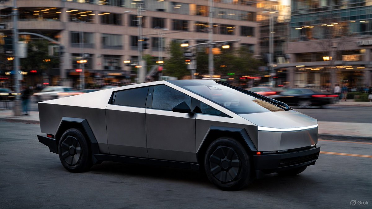 SaaSBit's tweet image. Tesla unveils Cybertruck Ultra Range variant! 

600+ mile EPA est. with advanced AI autopilot with predictive routing &amp;amp; obstacle avoidance! 

Revolutionizing EVs for road warriors

Tackle cross-country trips emissions-free. 

What&apos;s your dream Tesla feature?