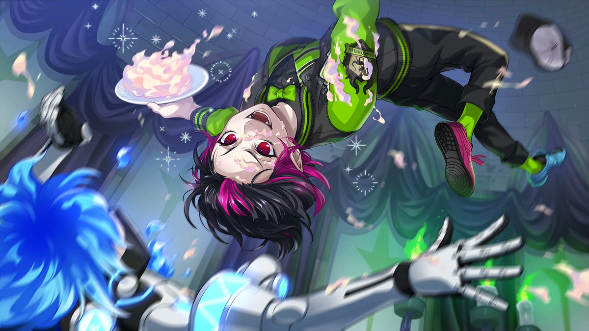 Just realized the parallels in these cards.. IM SO SLOW BYE