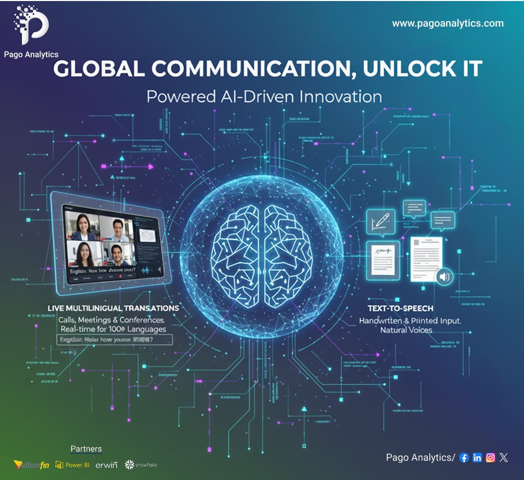 PagoAnalytics's tweet image. Break barriers with your voice!
🎙️ A’Dubs delivers real-time multilingual translations, text-to-speech, and natural voice generation.
Speak. Translate. Connect — instantly.
#ADubs #AIvoice #TranslationTech #PagoAnalytics