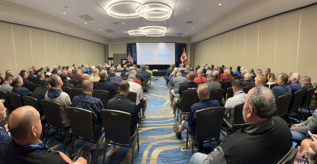 Congrats to <a href="/IAFC_VCOS/">IAFC VCOS Section</a> Conference Award winners Standing room for most presenters - Aaron Zamzow, Better Every Shift podcast talking fitness &amp; Brian Kazmierzak presenting using AI to help manage a FD NOTE: <a href="/mcvfra/">MoCo(MD) Vol. Fire</a> Chief Seavey Scholarship Awd winner to <a href="/LoudounFire/">𝑳𝒐𝒖𝒅𝒐𝒖𝒏 𝑭𝒊𝒓𝒆 𝑹𝒆𝒔𝒄𝒖𝒆</a> James Wiiliams