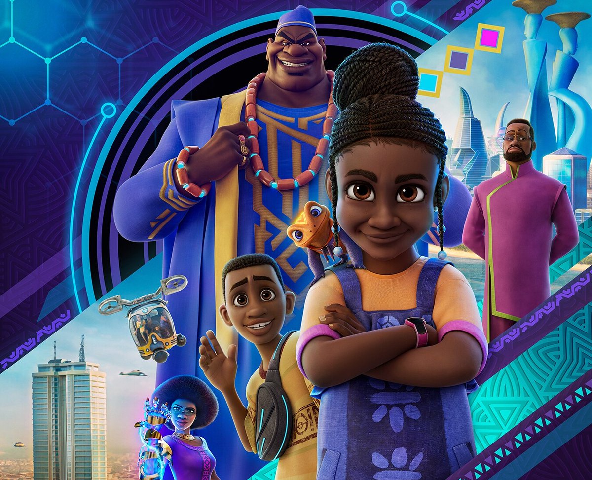 BChismire's tweet image. Borne from an unusual joint effort between Disney and Kugali, how does this Nigerian-set series fare with Disney’s other avant-garde works?
screenedword.com/post/iwaju
#Iwaju #ScreenedWord #Review #TV #Lagos #Nigeria #Afrofuturism #DisneyPlus #TheScreenedWord #WealthyElite #CrimeBoss