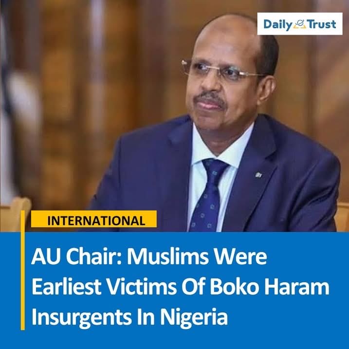 Elite_boss24's tweet photo. The Chairperson of the African Union (AU) Commission, Mahmoud Youssouf, has said there is no evidence of targeted killings of Christians in northern Nigeria, insisting that the security situation in the region cannot be characterised as genocide. https://t.co/rkjGkz4Dnf