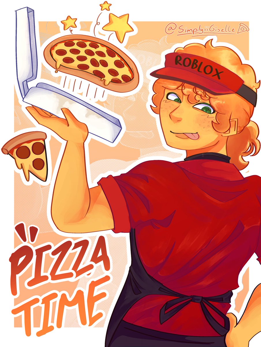 Yeah idek i just wanted to draw dis for a friend of mine
 ~PIZZA TIME!!🍕🍕
#Forsaken #forsakenroblox #elliotforsaken #elliot #forsakentwt