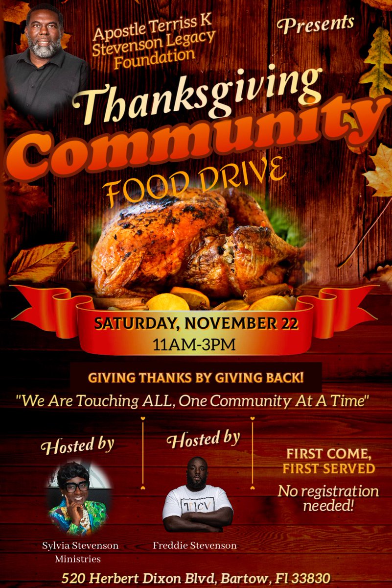 strugglemade105's tweet image. 🚨We understand that a lot of families have been impacted by the recent government shutdown, and we want to do our part to help out those in need.

On November 22, 2025, the Apostle Terriss K. Stevenson legacy foundation will be hosting a food drive from 11am - 3pm at the Carver…