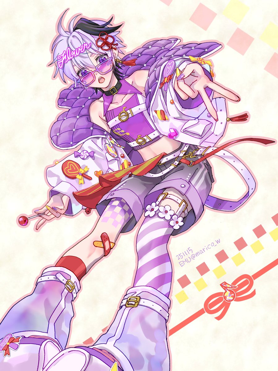 #ボカロ紅白歌合戦FA #v_flower #ふらわ〜と
可愛いデザイン本当にありがとう御座います。もう本当に可愛いですね！最高です！！