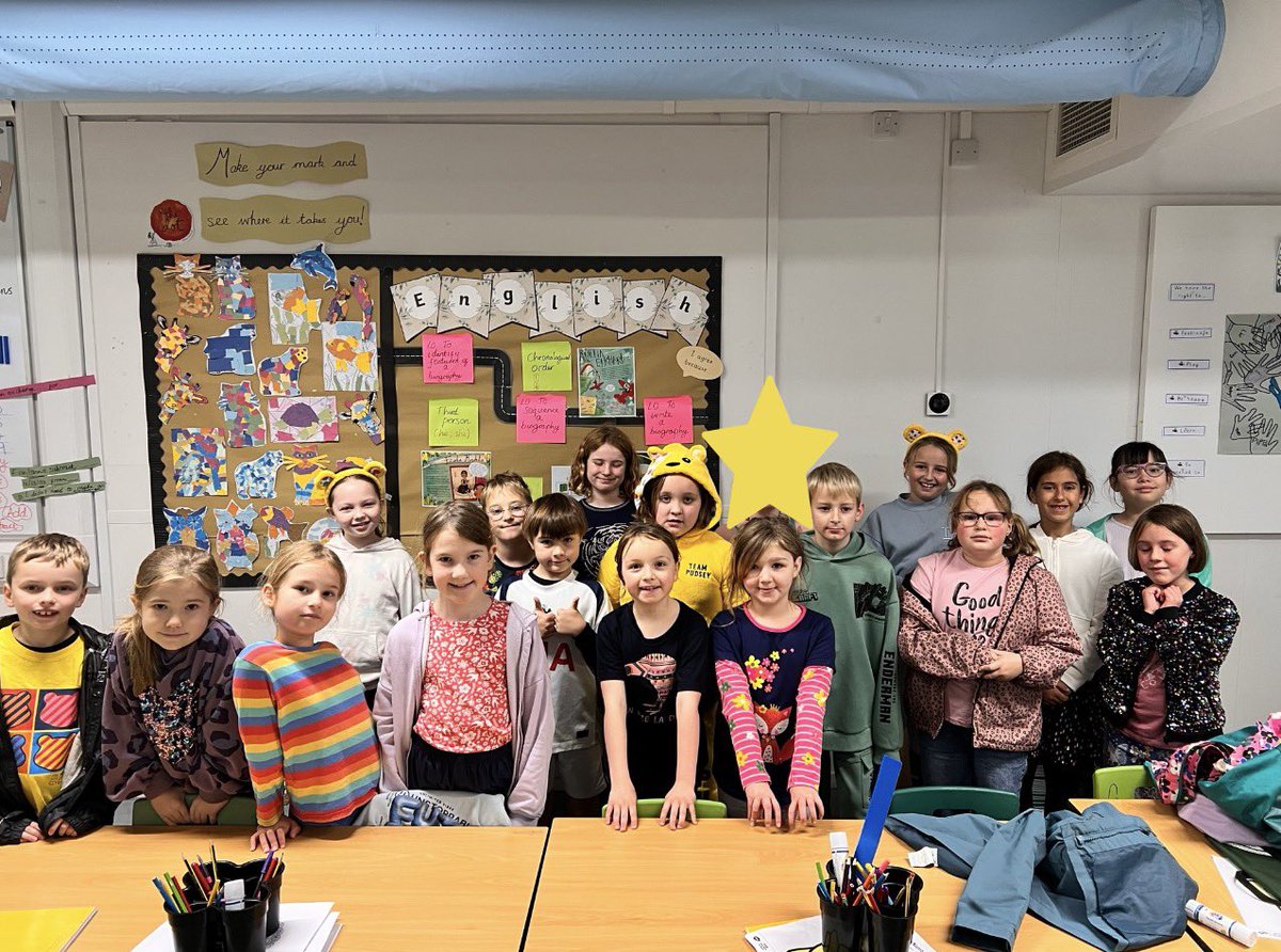 Kenton__Primary's tweet image. A colourful day at Kenton Primary!✨🌈
Our pupils brightened up the school in their spotty, vibrant outfits for Children in Need. From rainbow jumpers to Pudsey ears, everyone joined on the fun💛🐻.

A huge thank you to our wonderful children and families for the support🌟!