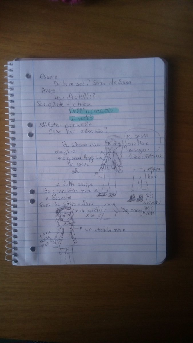 l0velybuny's tweet image. ciao!! oggi ho imparato I vestiti in Italiano con mie disegni 
#italianlearning