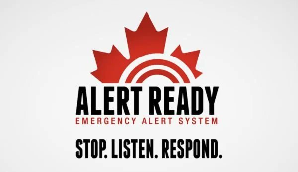 Reminder that at 12:55 PM TODAY a test of the Alert Ready System is taking place in Ontario. The test will take place on television, radio and wireless devices.
#alertready