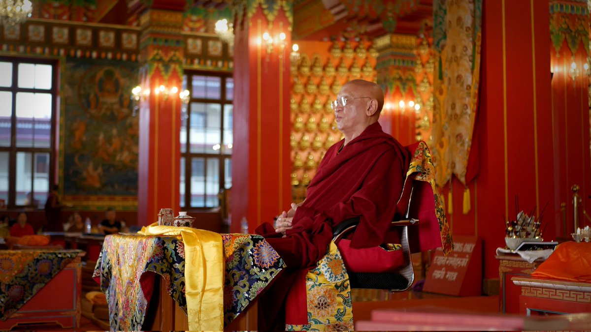 TaraTripleExcel's tweet image. Rejoice to the amazing activities of our Master and Noble Sangha! Here are some glimpses from the Holy Buddha’s Words Recitation and Annual Seminar from Lumbini&apos;s Thousand Buddha Temple.