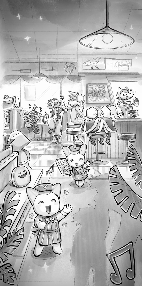 Mossy_Pencil's tweet image. WIP - Missing Home 

I&apos;m still neck deep in Spamtenna, just been drowning in work again.

#deltarune #spamtenna #spamton #tenna