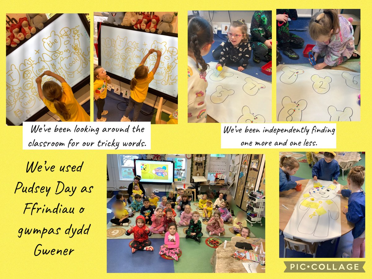 🤩Ffrindiau o gwmpas dydd Gwener 🤩 independently finding one more and one less. We’ve also been finding our tricky words around the classroom. 🤩 <a href="/garntegprimary/">Garnteg Primary</a> <a href="/Miss_Mitchell20/">Miss.Mitchell</a> <a href="/misssgilbey95/">@mrssgilbeylarge</a>