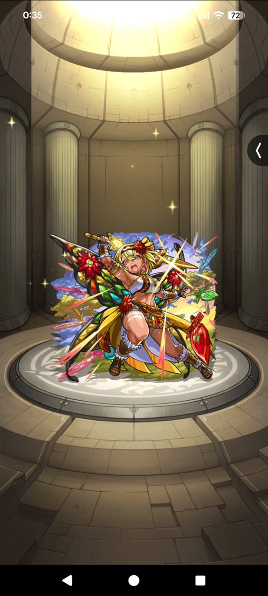 mugetu_2525's tweet image. え！？キャローネやれと？😇
砂宮の初ゲガチャにて〜

#モンスト