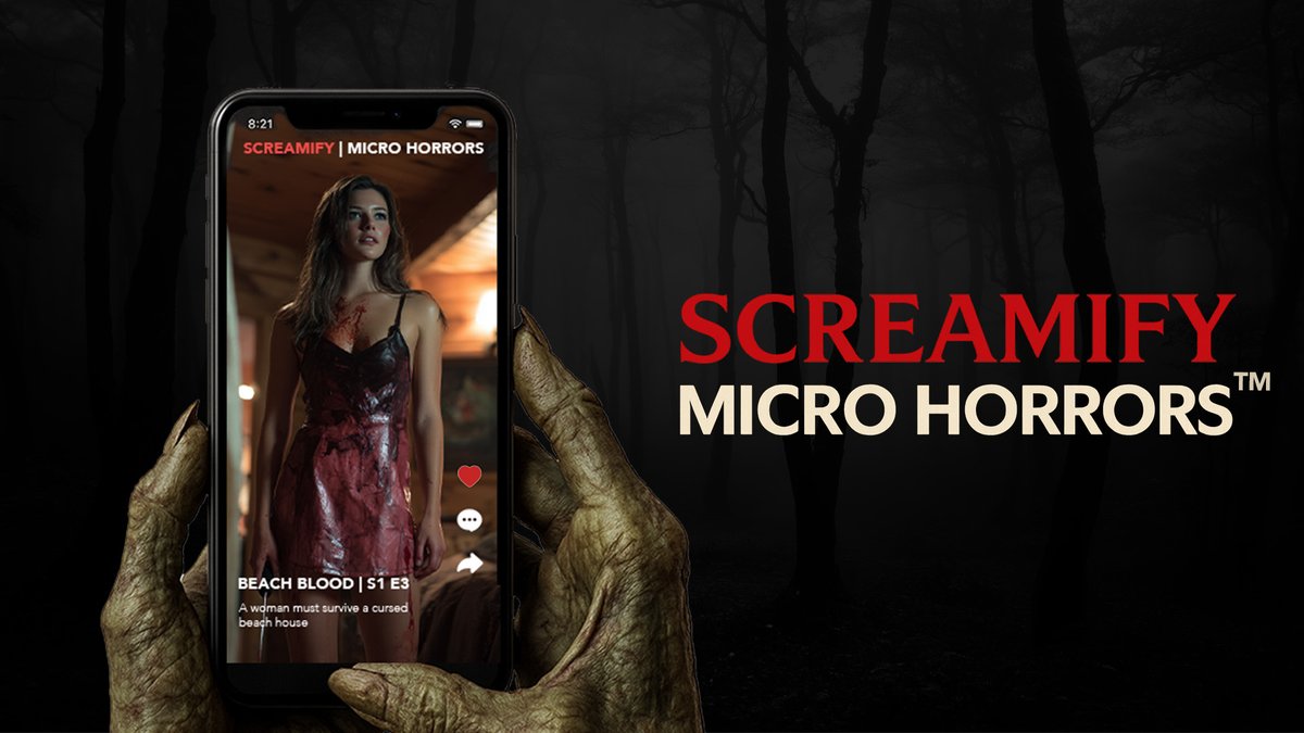 horrorasylum's tweet image. SCREAMIFY BECOMES FIRST STREAMER TO LAUNCH DEDICATED MICRO  HORRORS™ VERTICAL

horror-asylum.com/news/screamify…

#Screamify #ScreamifyApp #MicroHorrors #HorrorNews #MovieNews #EntertainmentNews
